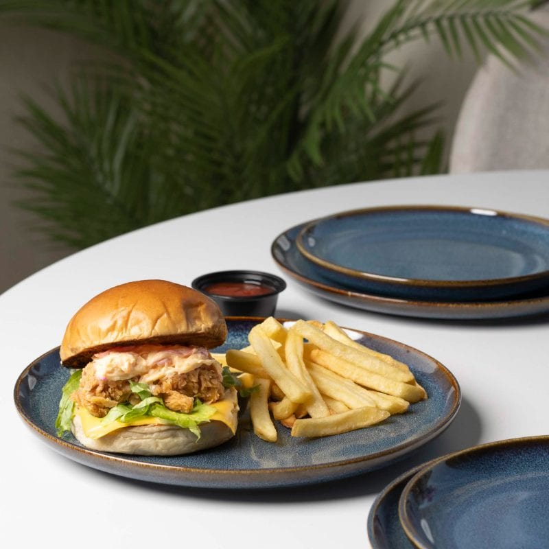 Crispy Coleslaw Burger