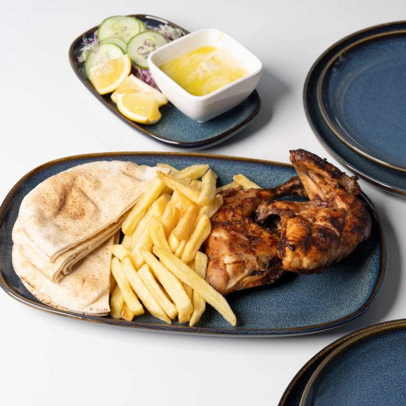 Half Grilled Chicken